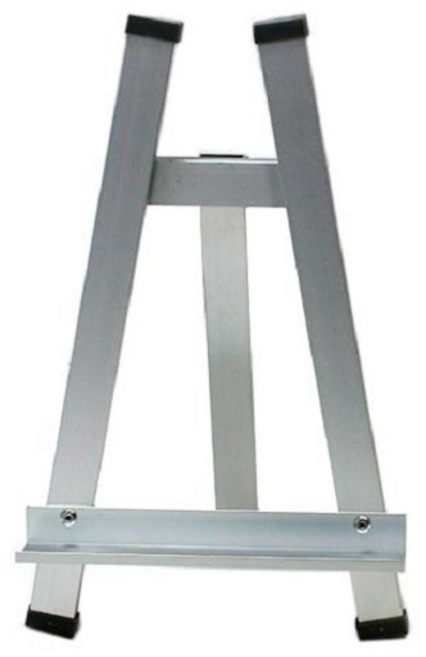 단아미 알루미늄 미니 이젤 30 화방 전시 화판 미술용 이젤 30cm, 실버
