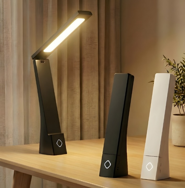 초경량 시력보호 루미폴드 접이식 led 스탠드, 블랙