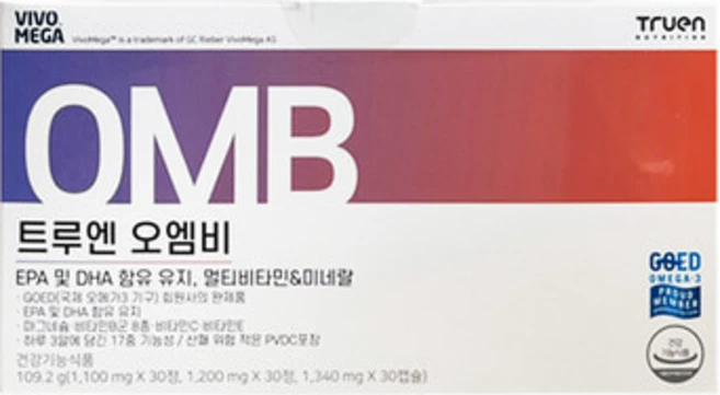트루엔 오엠비 30일분, 30정, 1개 - 쿠팡