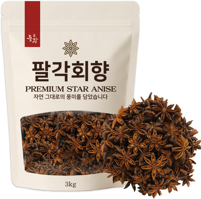 동광종합물산 팔각향 스타아니스, 3kg, 2개