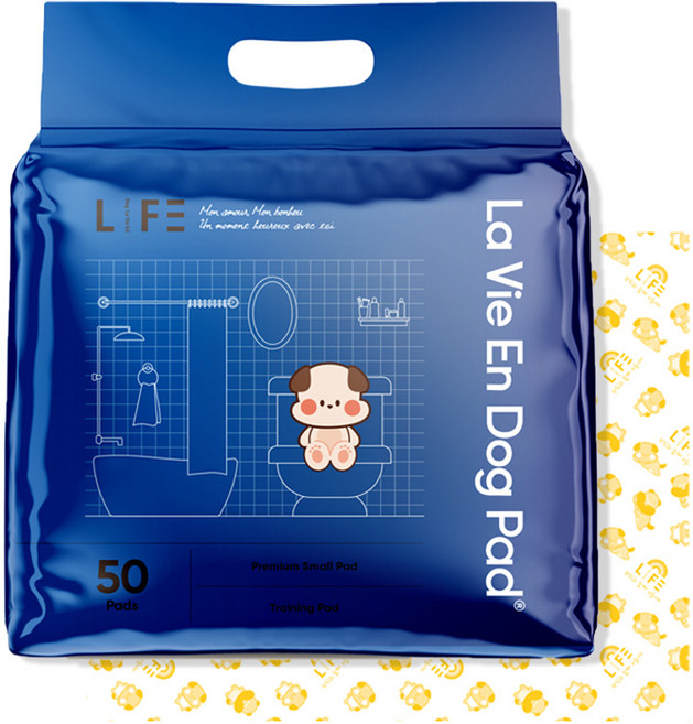 라비앙독 논슬립 패드 강아지 배변 향균 탈취, 1개, 50개입