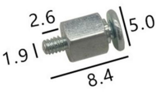 메인 보드 M2 솔리드 스크류 하드 디스크 방열판 고정 노트북 열 ASUS MSI 기가 바이트 마더보드에 적용 가능 10 세트, 01 Type 1(10sets)