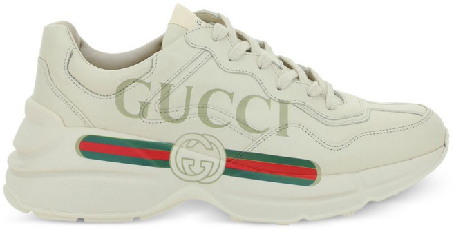 구찌 Rhyton logo-print sneakers