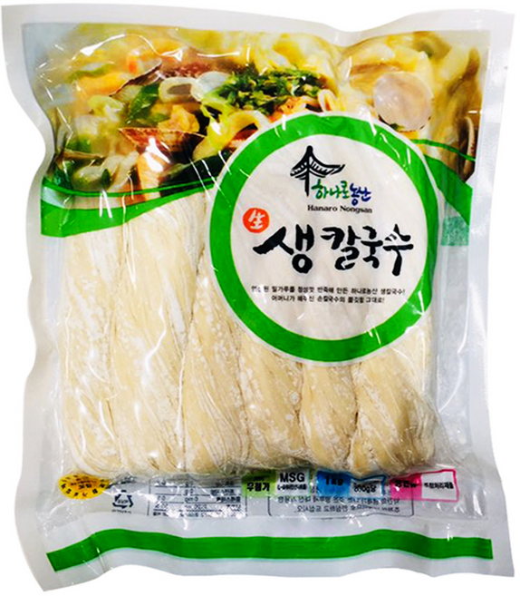 원하프생칼국수1kg/하나로총알배송, 1kg, 1개