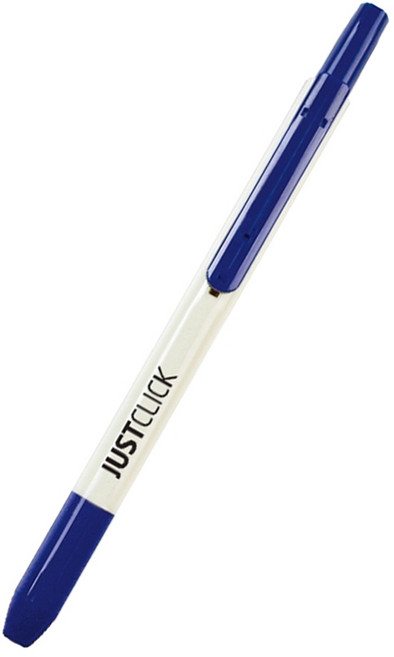 모리스 저스트클릭 네임펜F 노크식 네임펜, 5개, 블루