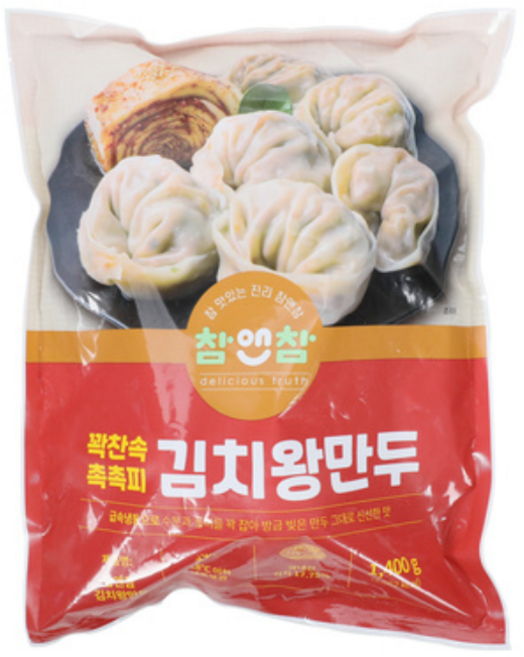 (냉동)취영루 참앤참김치왕만두1.4kg, 14개, 1.4kg