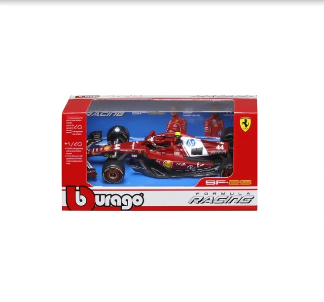 부라고 1:43 2025 메르세데스 AMG RB21 레드불 맥라렌 F1 레이싱 포뮬러 자동차 스태틱 다이캐스트 합금, 13 2025 SF25-44