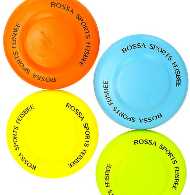 국산 프리스비 소프트 원반 1개 플라잉 디스크(색상랜덤) 장난감