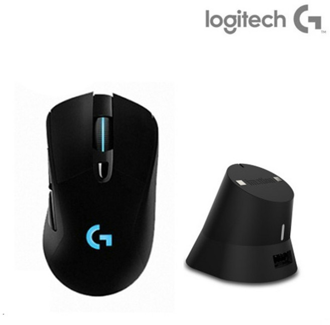 로지텍G 정품 G703 HERO 무선 마우스, G703 HERO 무선+블랙충전독
