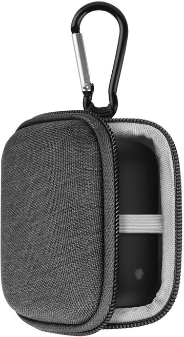 Geekria 쉴드 이어버드 케이스 Jabra Evolve 2 버드 트루 와이어리스 이어버드 호환 교체용 하드쉘 여행용 휴대용 가방 및 케이블 보관함 (다크 그레이), EJB213-01