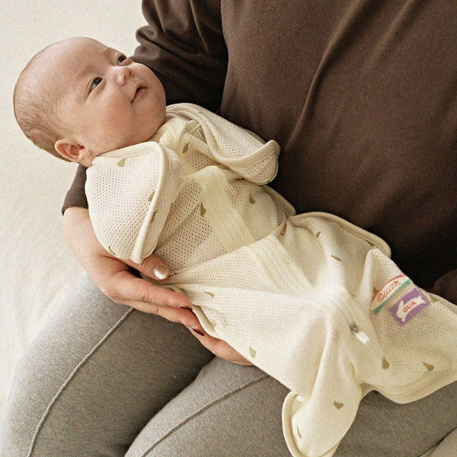 오우아스튜디오 신생아 속싸개 모로반사방지 사계절 나비잠 아기 스와들