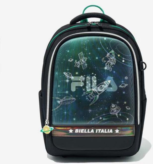 휠라키즈 휠키웨이 렌티큘러 책가방 (FK3BEH1006X_BLK)