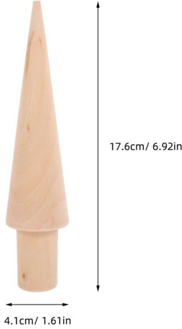 나무 아이스크림 콘 몰드 단단하고 매끄러운 와플 메이커 DIY 홈 페이스트리 도구 롤러 카놀리 튜브 에그