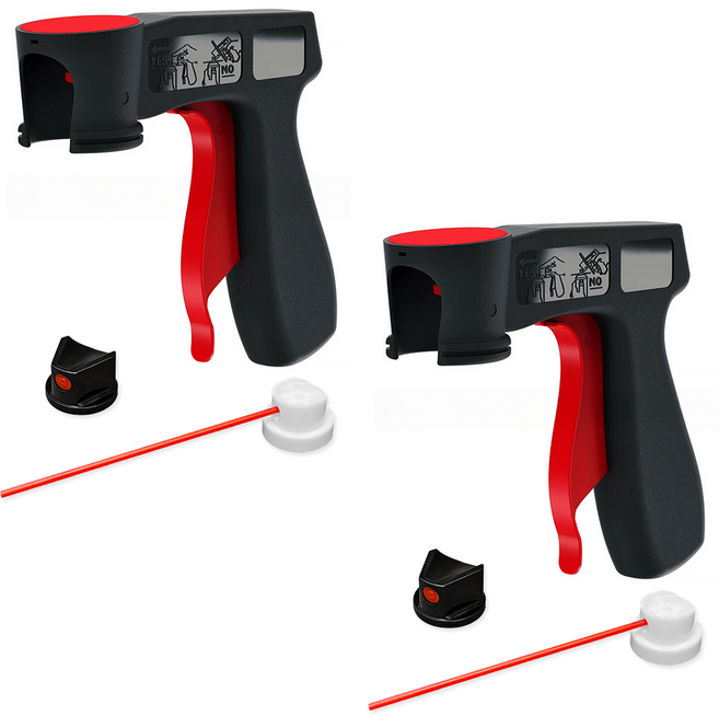 리브문 스프레이 캔건 분사 노즐, 2세트