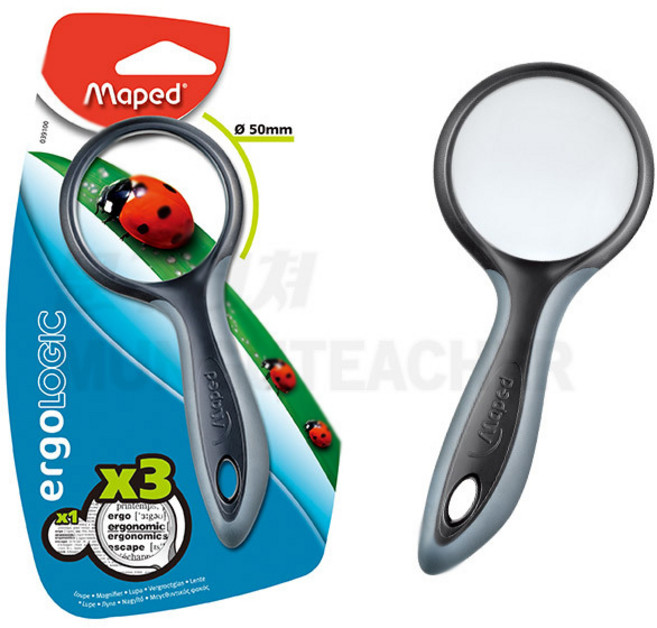 마패드 돋보기 50mm 확대경 돋보기 곤충 과학관찰 체험학습