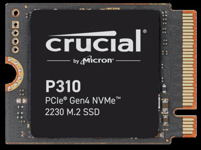 Crucial P310 1TB SSD 솔리드 스테이트 드라이브 2230 m.2nvme pcie4.0*4 7100mbs 스팀덱 휴대용 컴퓨터 및 노트북과 호환 가능, [01] 옵션1