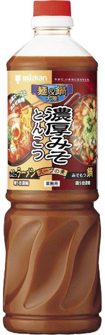 일본 미츠칸 돈코츠 라멘 육수 국물 액상 스프 1100g, 1개, 1.1kg