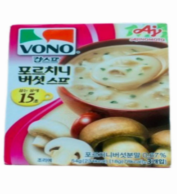 보노 포르치니 버섯 스프, 54g, 4개