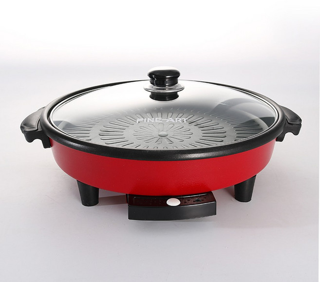 전기 불고기팬 35cm 국산 전키 쿠커 전기냄비 주방 가전, 단품