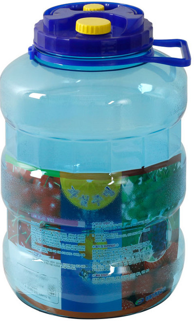 PET 청매실 주병 (15L) 술병 과일청 과일주 매실통 매실병 밀폐 저장 용기, 15L, 1개