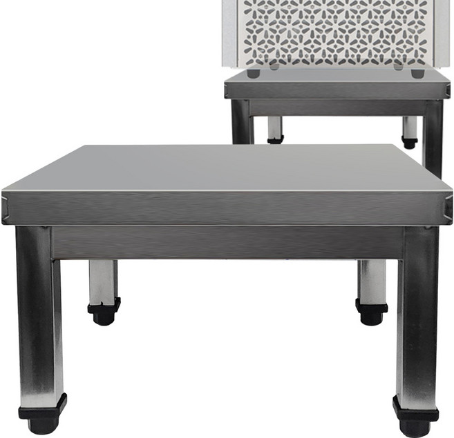 대용량 업소용 제빙기 50kg AL-N50K 전용받침대 직접설치시 구매가능, 노출형