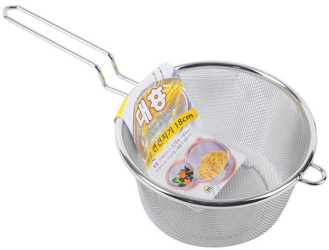 [KP651] 대흥 스텐 면 건지기 18cm, 1개