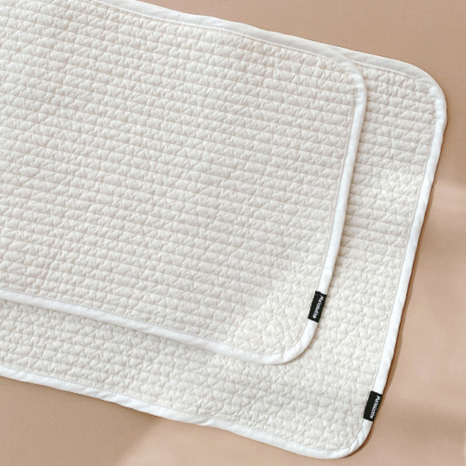 마롤로뜨 성인 순면 땀 베개 패드, 아이보리, 1개