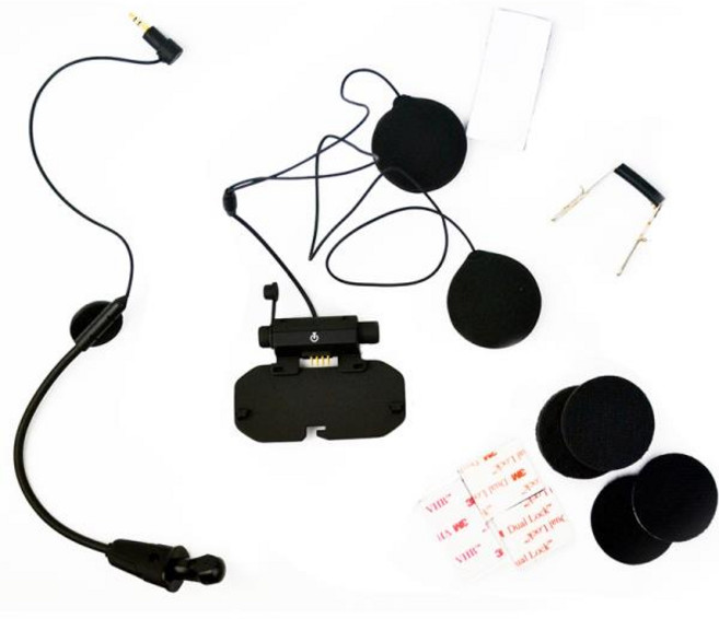 Vimoto 브랜드 Vimoto V8 헬멧 블루투스 호환 헤드셋 베이스 옵션 하드/소프트 마이크 키트 액세서리, [01] for Open Face Helmet, 01 for Open Face Helmet