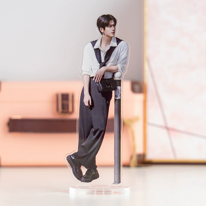 장릉혁 장링허 굿즈 아크릴스탠드 15cm 애니 앵도호박 중드, D