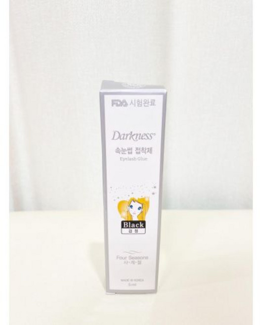 다크니스 쌍꺼풀액 속눈썹접착제 5ml 블랙, 1개, 단품