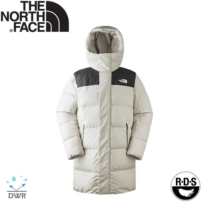 The North Face 男 600FP 長版防風防潑水羽絨外套