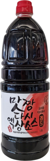 맛짱 다시액상소스 만능소스 요리소스 (레드)1.8L, 1개, 1.8L