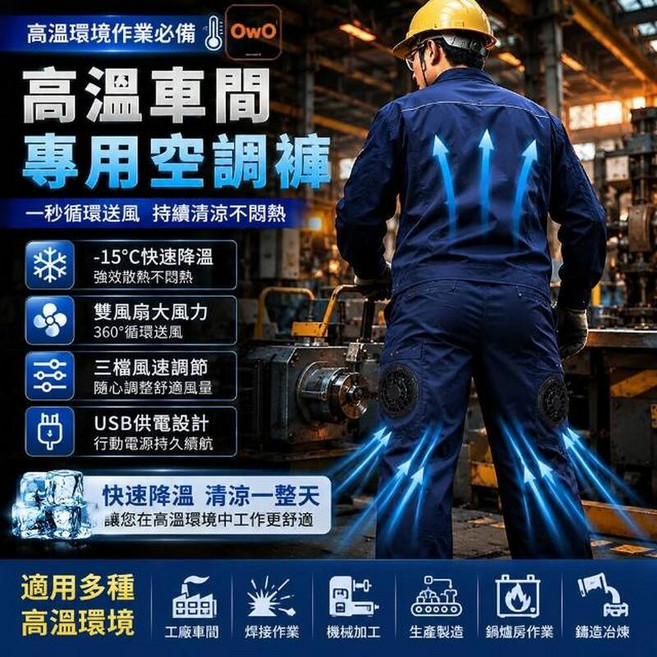 工作褲男生涼感褲運動褲多口袋工裝褲風扇風扇服夏天防曬彈性透氣長褲休閒褲登山褲下著大尺碼男裝褲子慢跑褲吸濕排汗速乾褲直筒褲 防風防水褲工作褲, 藏青色+兩個風扇帶線(不含電源)