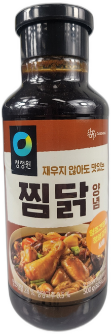 청정원 찜닭 양념 소스, 500g, 7개