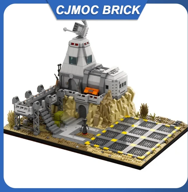 1927 조각 MOC 스타 영화 Emipre 자료 Tatooine 모델 빌딩 블록 DIY 조립 벽돌 장난감 수집가 MOC-67054 설, 01 CJ1339-1927pcs