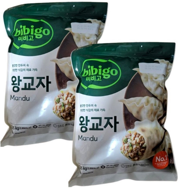 비비고 왕교자 1.05kg 2개, 1개, 1.5kg