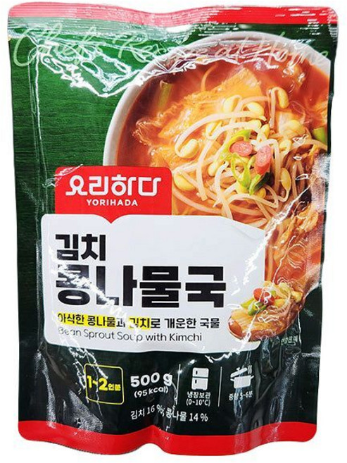 요리하다 김치콩나물국, 2개, 500g