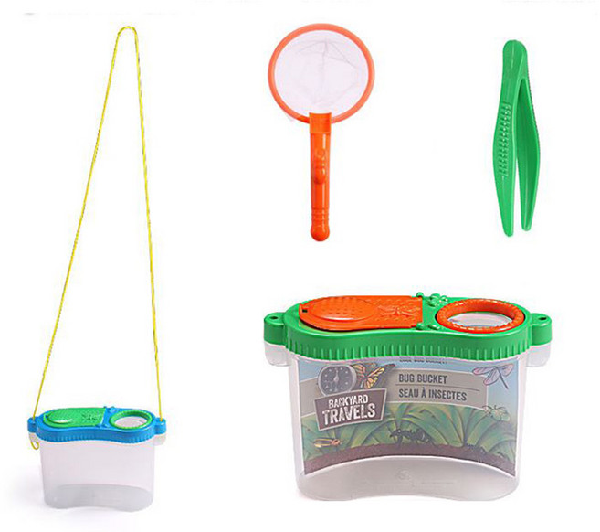 에코 곤충채집통 곤충 채집 세트 블루 그린 장수풍뎅이 과학시간 준비물