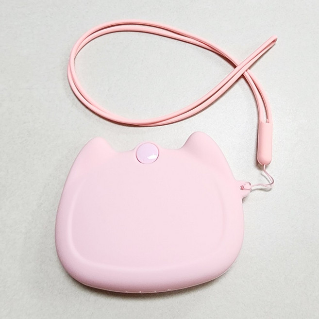 자체브랜드 우주굿즈 인비절라인 케이스 교정기 틀니 보관함, 핑크