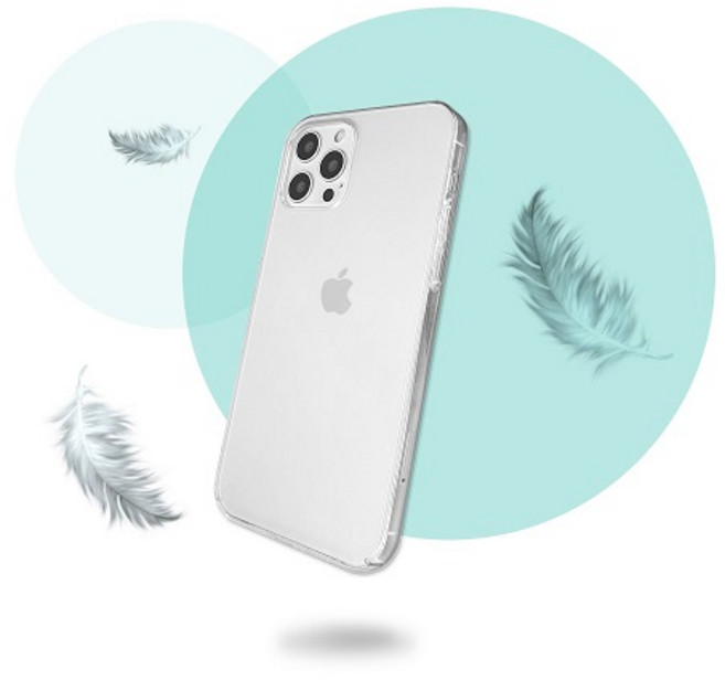 뉴욕마켓 슬림 스키니 1mm 청량 생폰 휴대폰 투명 폰케이스