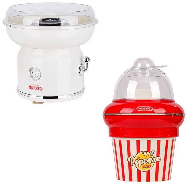 소프트 아이스크림 기계 가정용 소프트콘, Mobee 면직물 꽃사탕기+펑크 A, 기본 모델명/품번