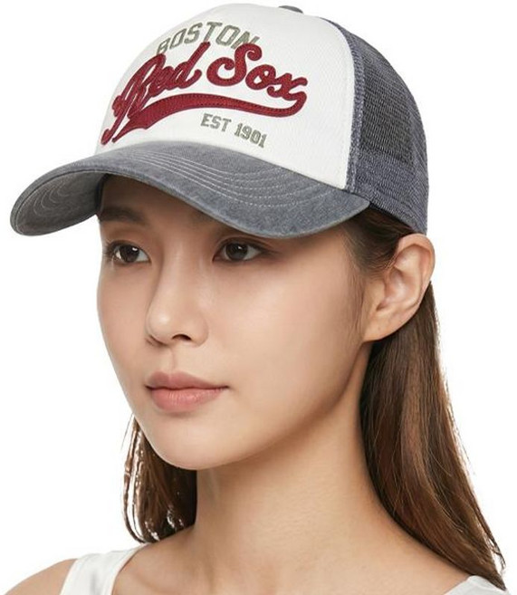공용 보스턴 레드삭스 메쉬캡 3AMCV0153-43GRD, 3AMCV0153-43GRD/F