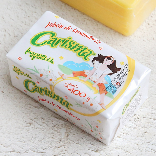 라코로나 카리스마 강력 찌든때 빨래 세탁비누, 400g, 1개