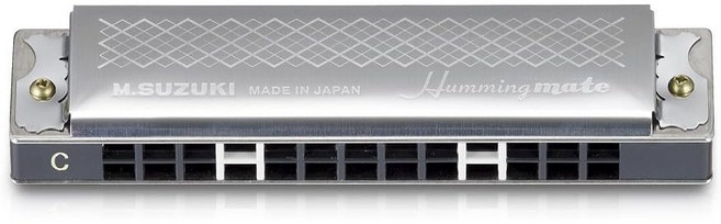 SUZUKI 스즈키 13홀 복음 하모니카 해밍메이트 Am조 SU-13M, 1개