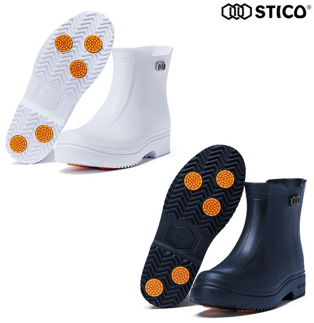 2025 깔창 포함 스티코 안전 반장화 SEB-06 조리화 주방화 작업화 미끄럼방지 논슬립 통풍이 우수한 선상 낚시장화