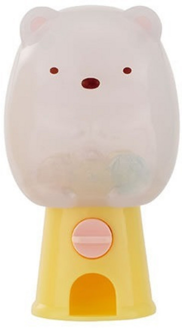 BANDAI 角落動物 扭蛋機 白熊, 1個