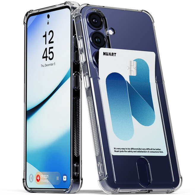 누아트 에어프레임 카드수납 투명케이스