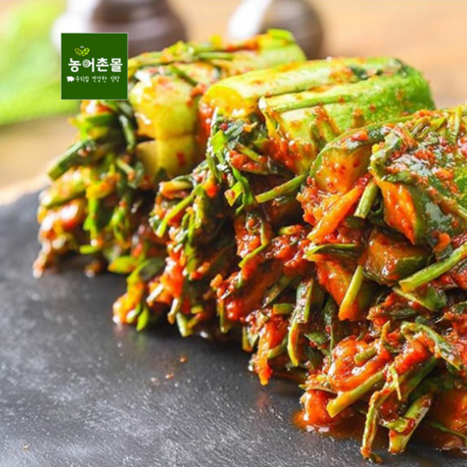 국산 저염 오이소박이 1kg 맛있게 당일제조 100% 국산 김치 주문, 1개