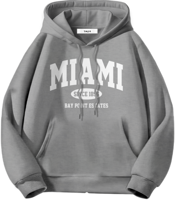 몰토벨리노 TST 마이애미 1896 오버핏 후드티