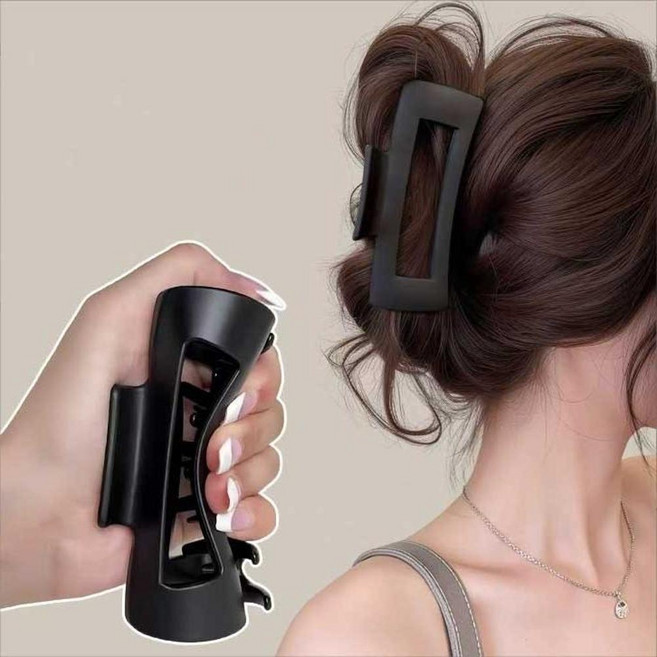 실리콘 집게핀 깨지지않는 부드러운 올림머리 여성 헤어악세사리 간편하게 연출하는 _TCSh-A001